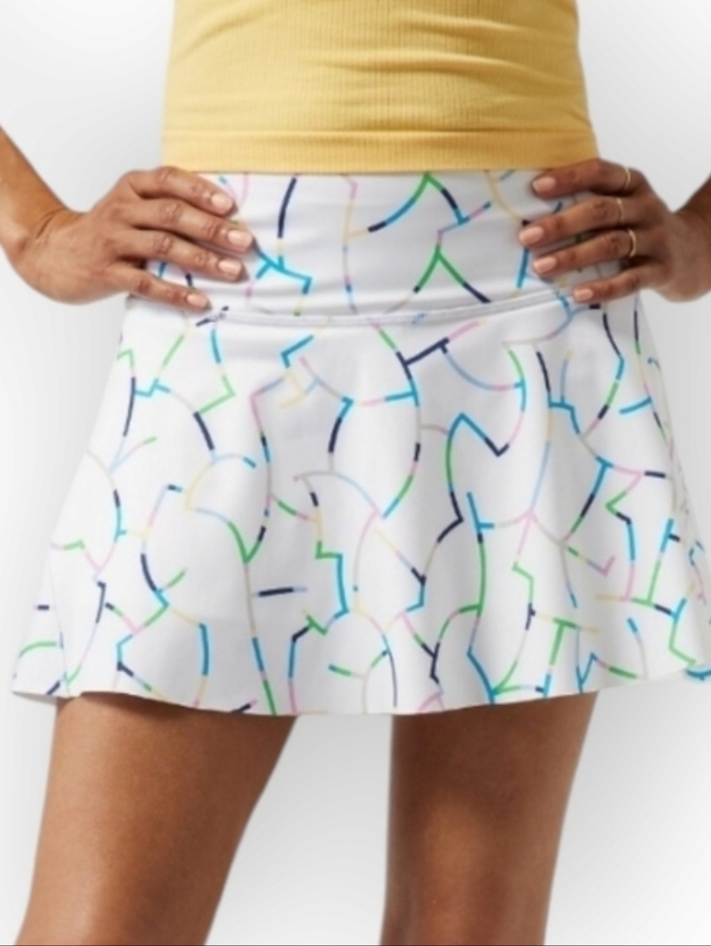 Athleta Ace Printed Tennis Skort 13.5in Size Large